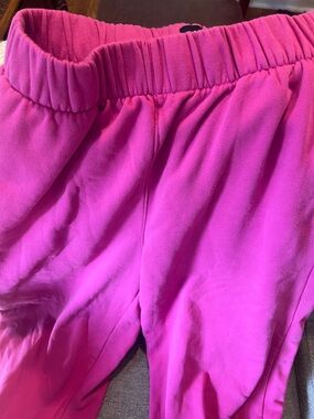 Gap hot pink sweatpants size medium tall